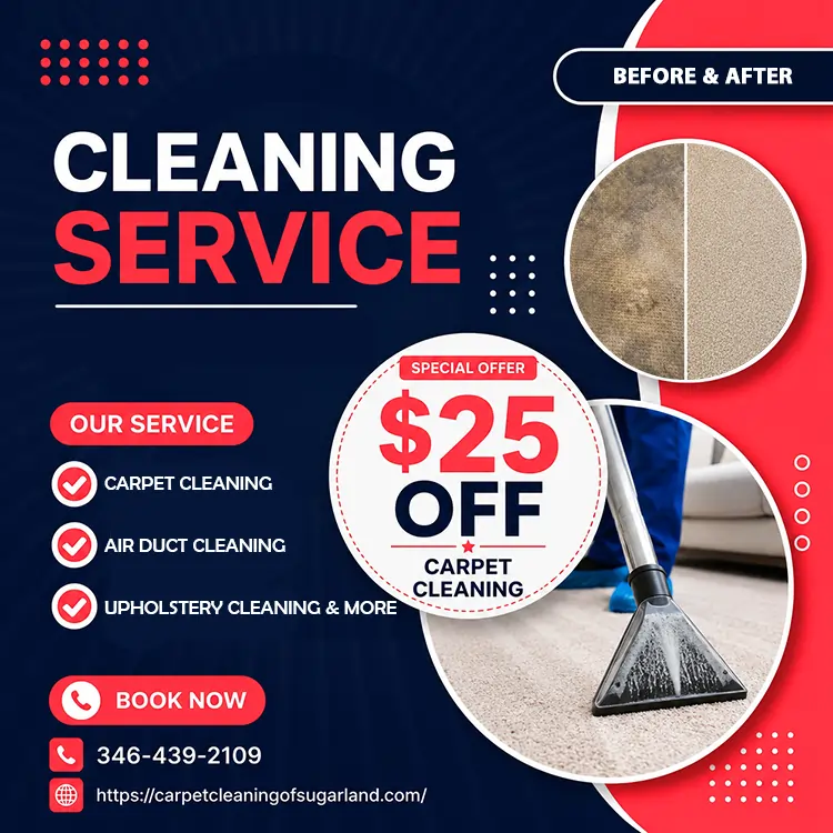 Carpet Cleaning of Sugar land TX offer